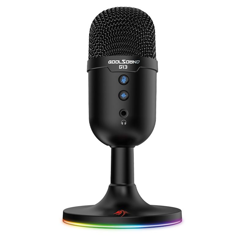 [CS0268] MICRÓFONO GAMING RGB USB G13 | CANCELACIÓN DE RUIDO COOLSOUND